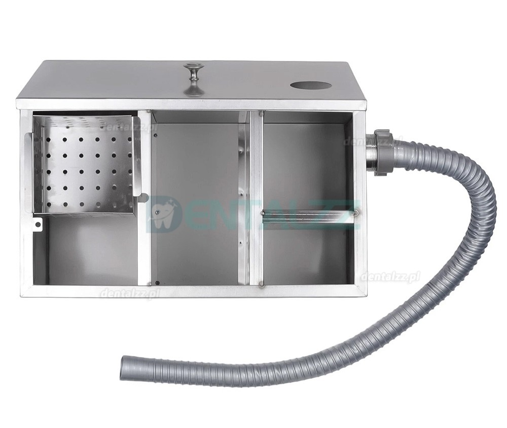 Separator Gipsu Stomatologiczny do Zlewu Stal Nierdzewna Filtr Osadowy 5-stopniowa Filtracja